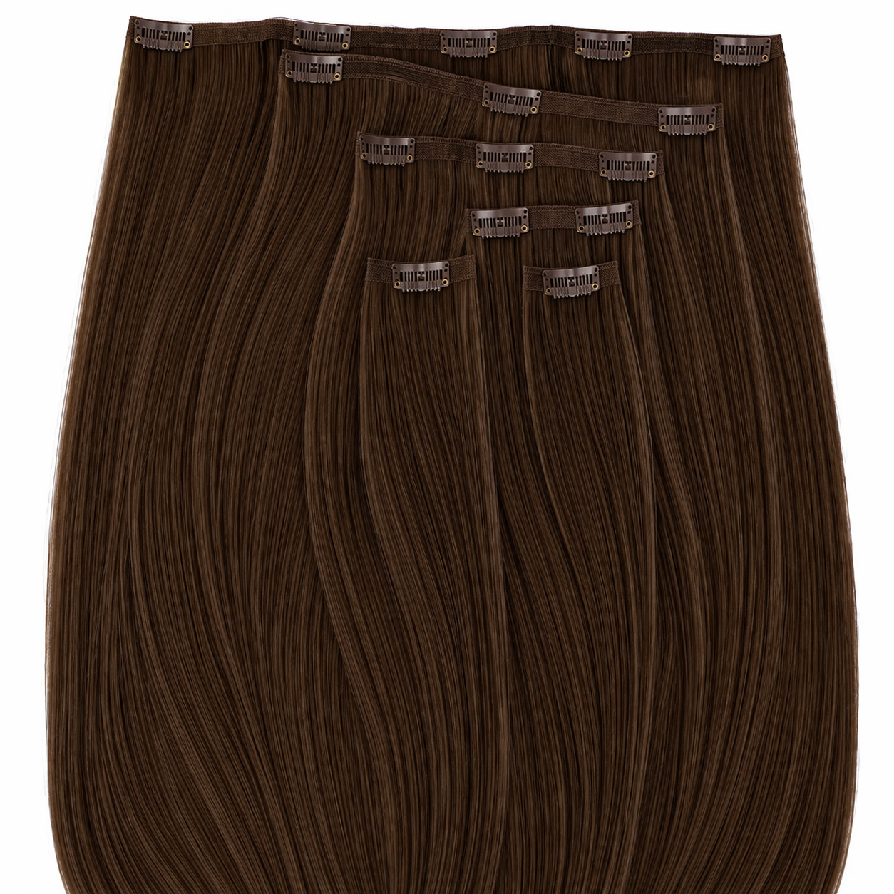 SEAMLESS CLIP IN #MARRONE